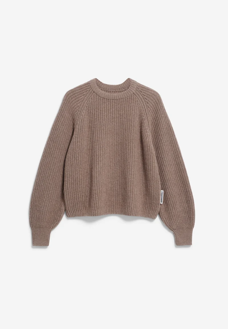 RIPP-STRICKPULLOVER | cinnamon dust melange