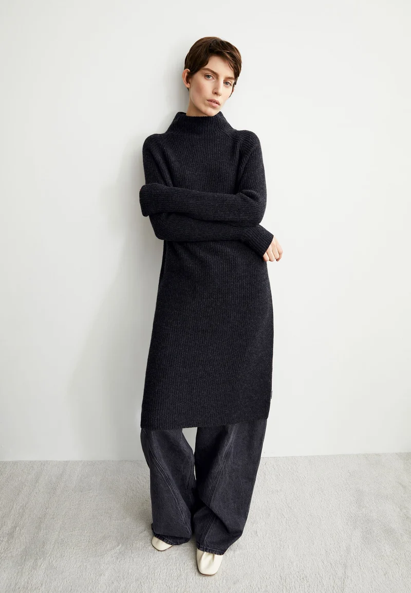 MILLAANA KLEID | steel melange