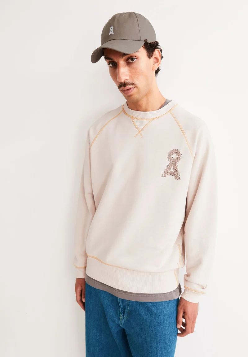 MAARKOS JEANS-MIX SWEATSHIRT | pure-cinnamon dust