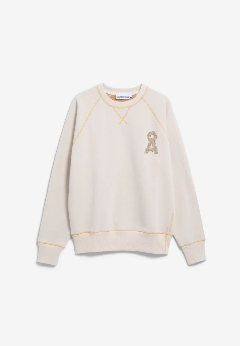 MAARKOS JEANS-MIX SWEATSHIRT | pure-cinnamon dust