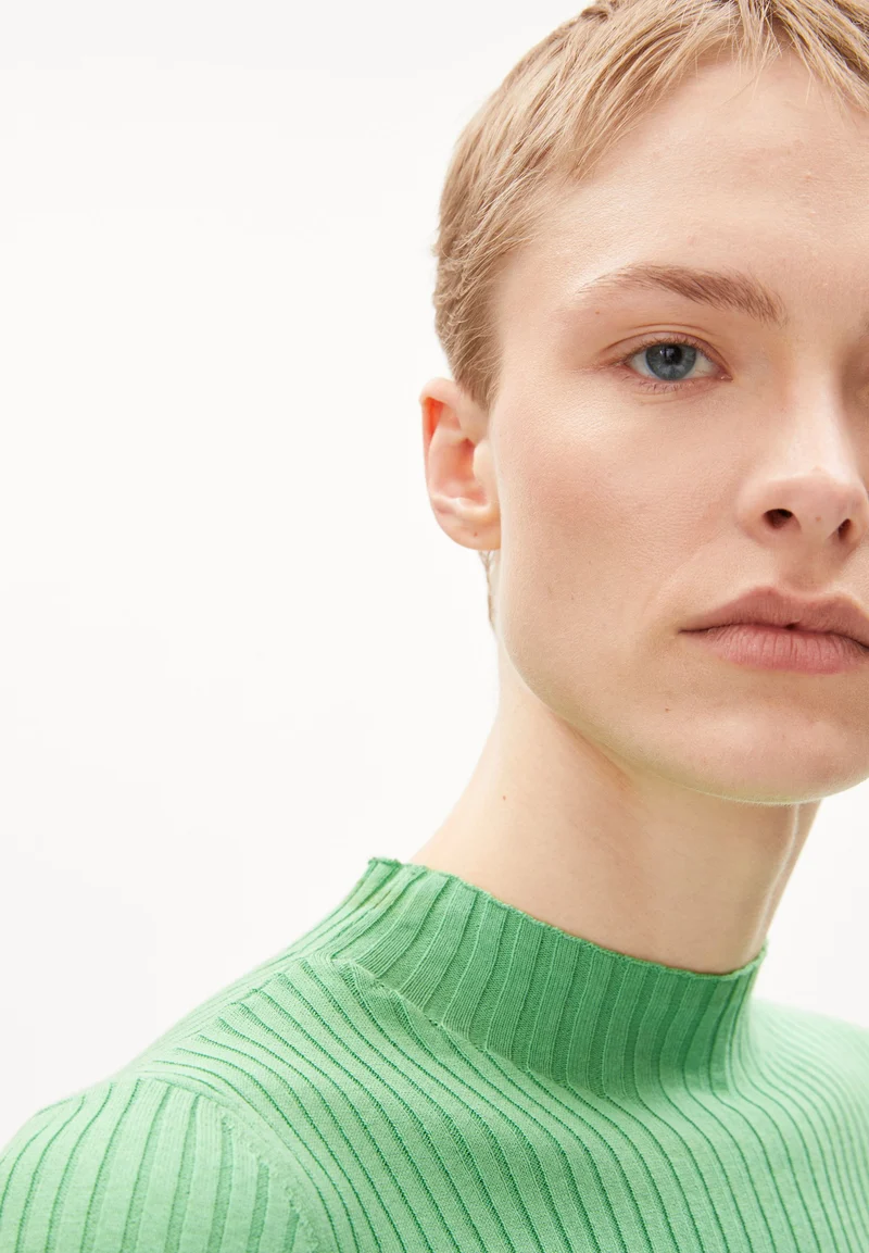 ALAANIA STRICKPULLOVER | apple neon