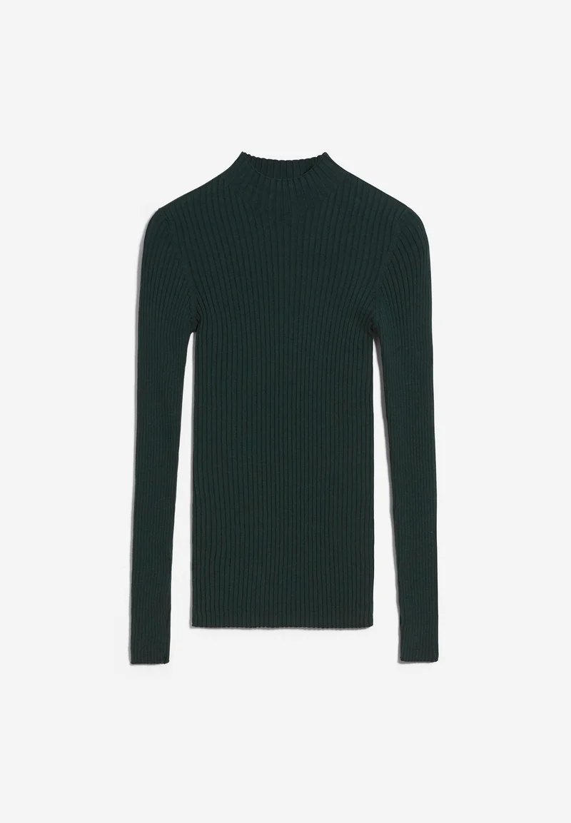 ALAANIA STRICKPULLOVER | dark scarab