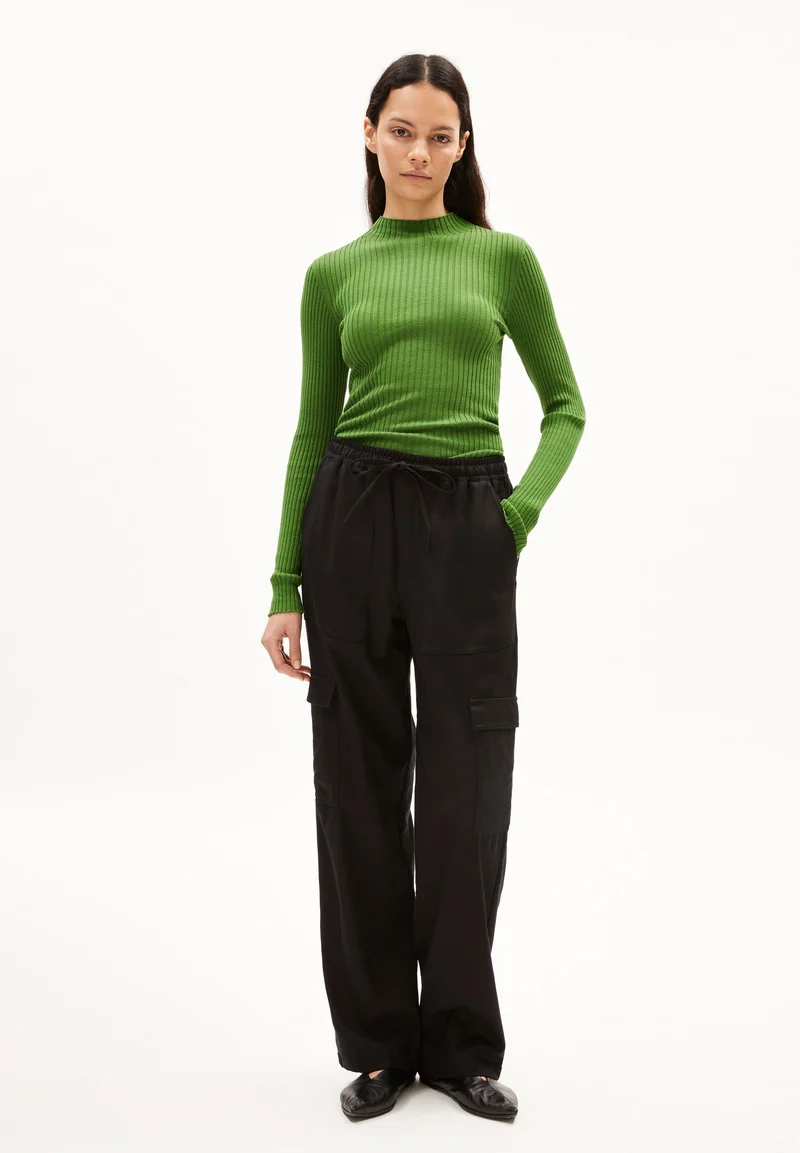 ALAANIA STRICKPULLOVER | ivy green