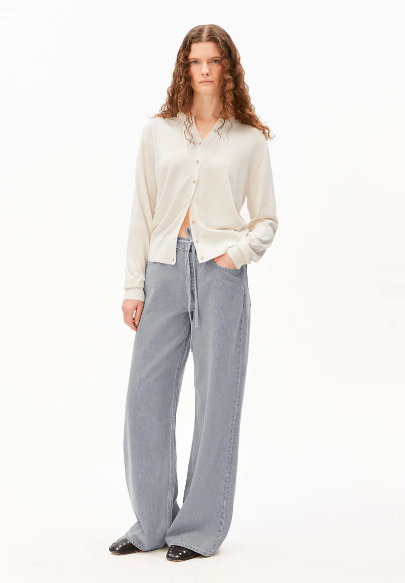 FEINSTRICKCARDIGAN | oatmilk