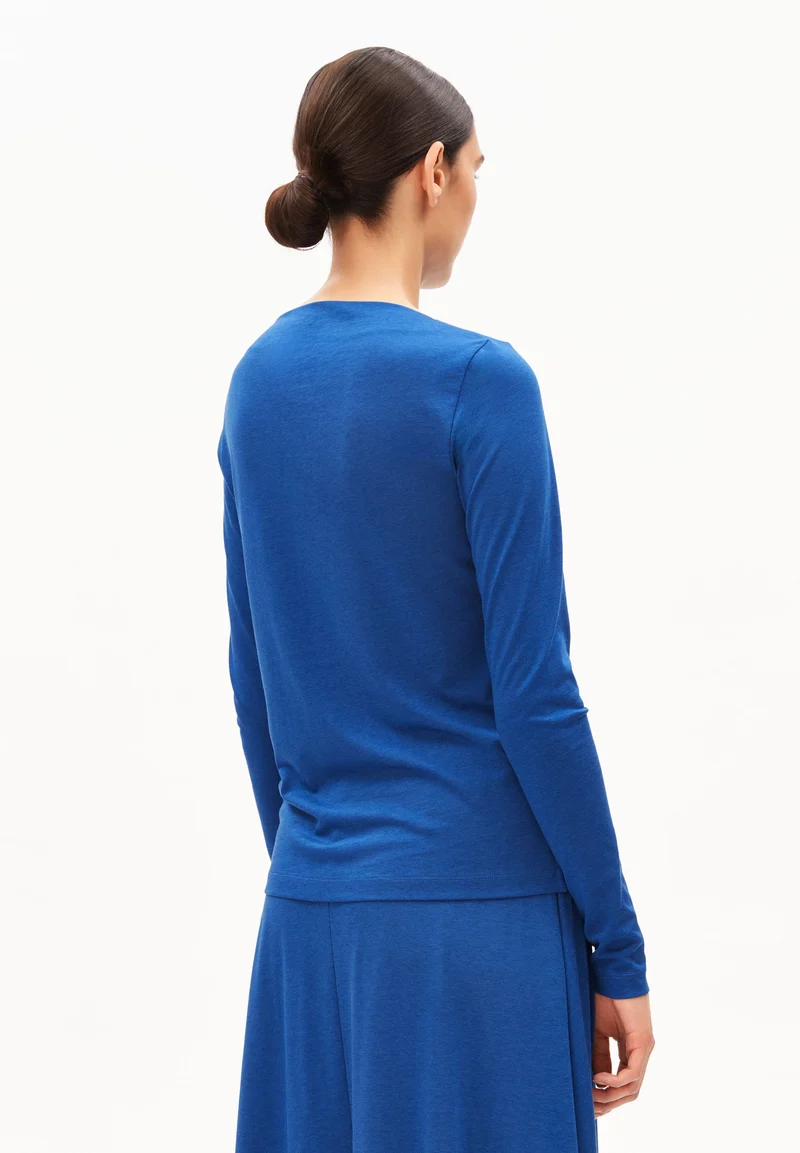 BOAT NECK LANGARMSHIRT | dynamo blue