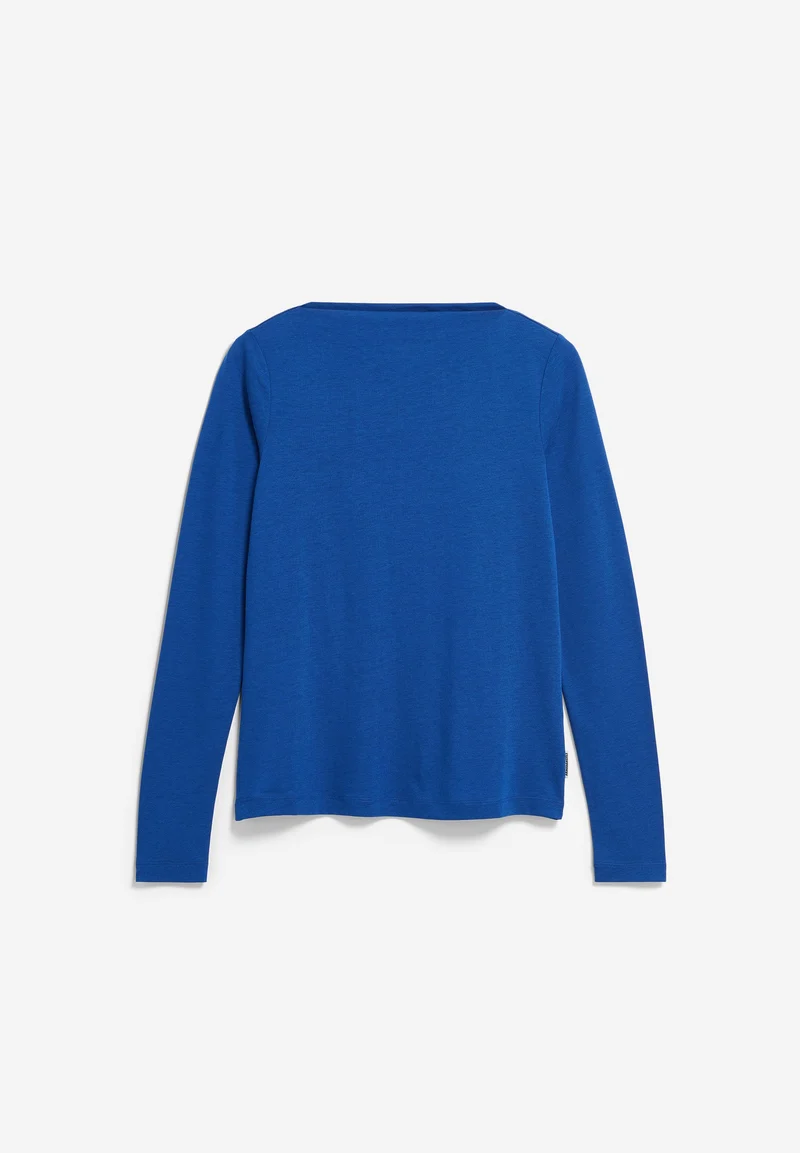 BOAT NECK LANGARMSHIRT | dynamo blue