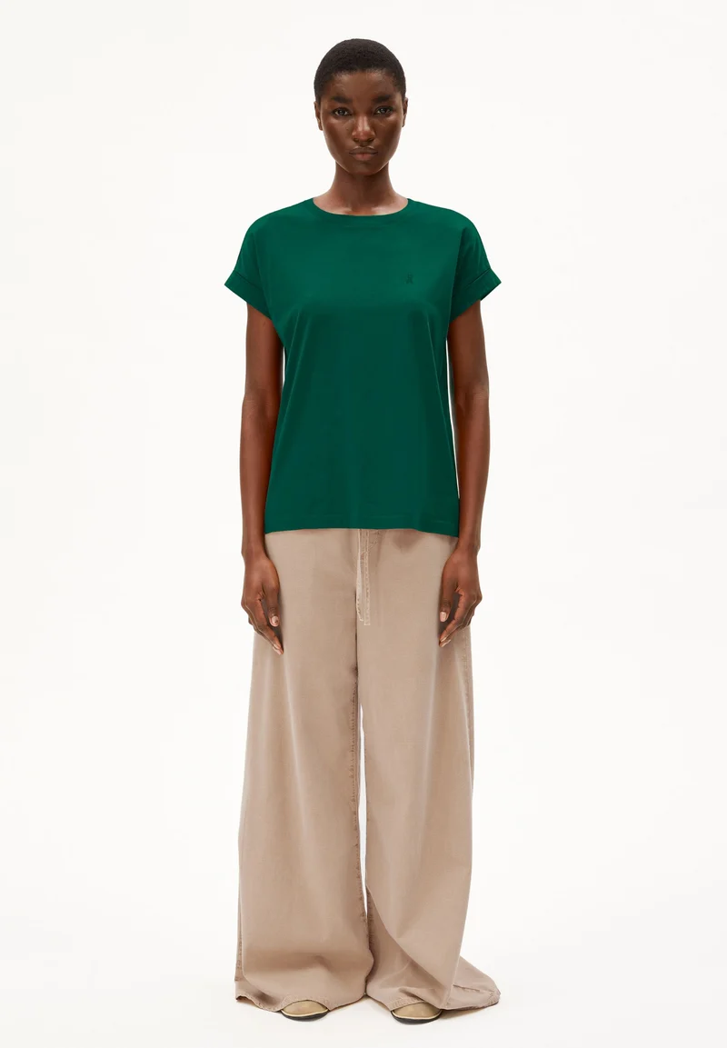 IDAARA T-SHIRT | emerald green