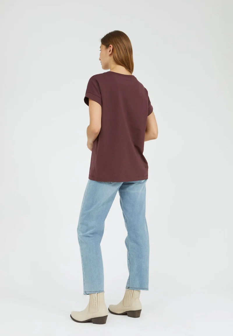 IDAARA T-SHIRT | aubergine
