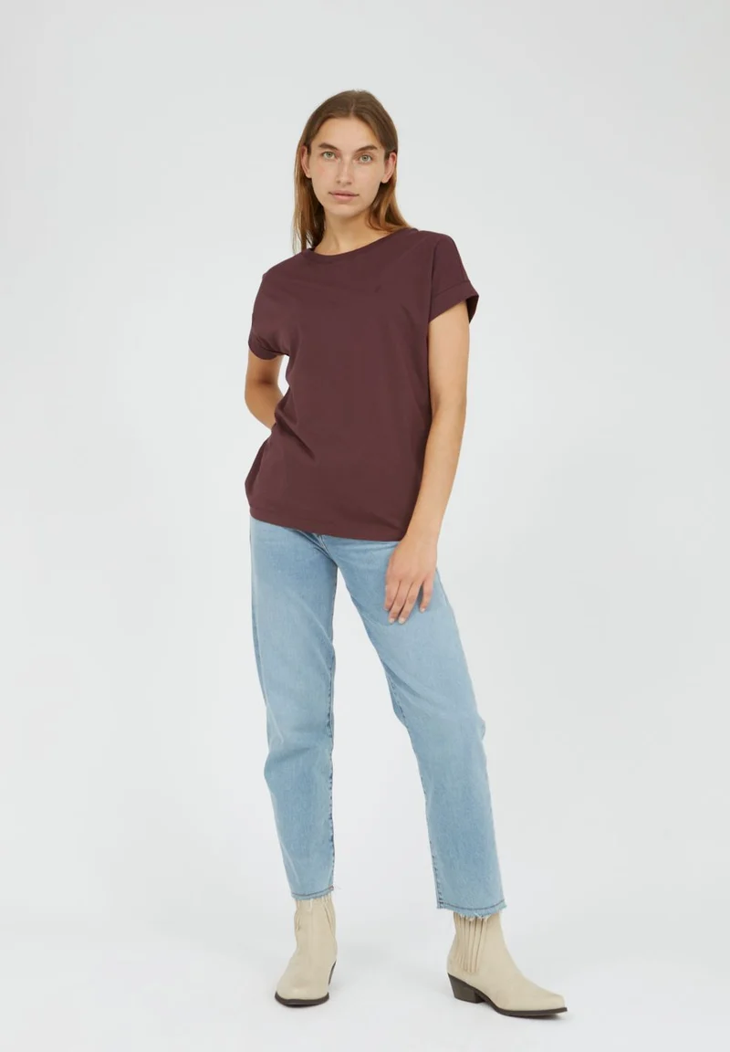 IDAARA T-SHIRT | aubergine