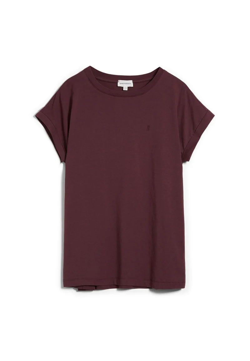 IDAARA T-SHIRT | aubergine