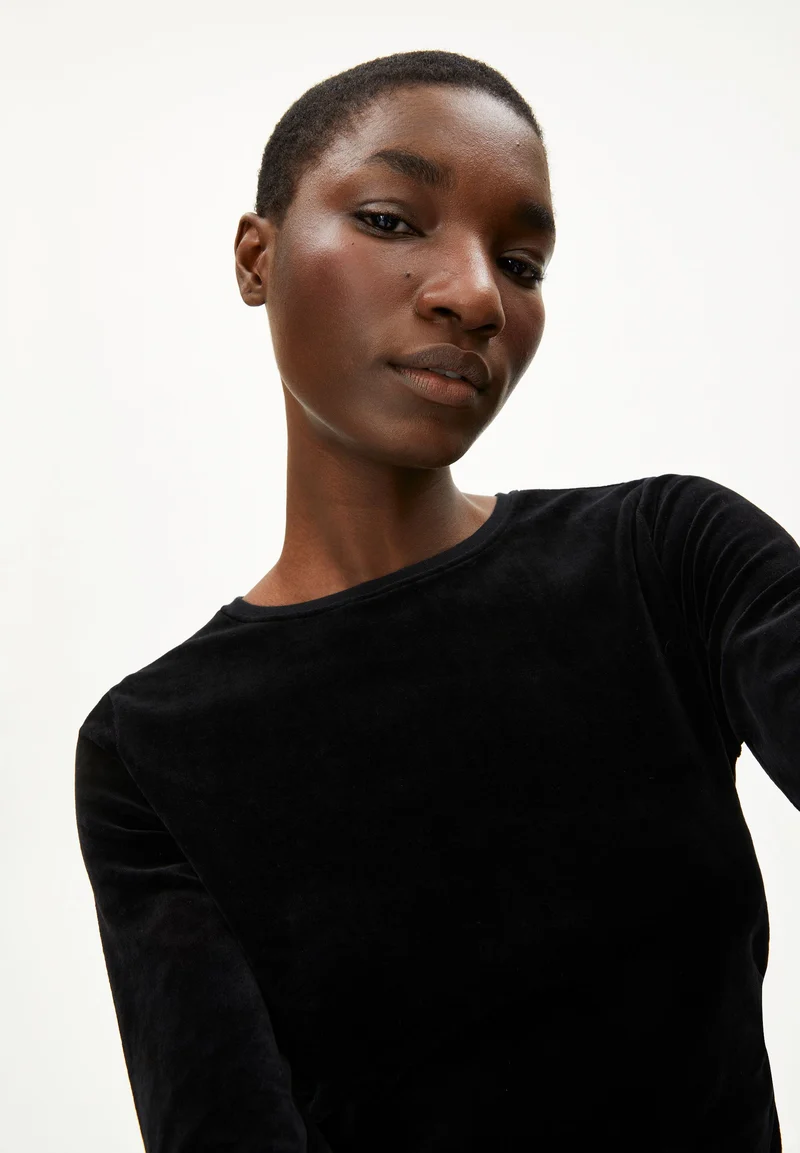 ADAAJA VELVET | black