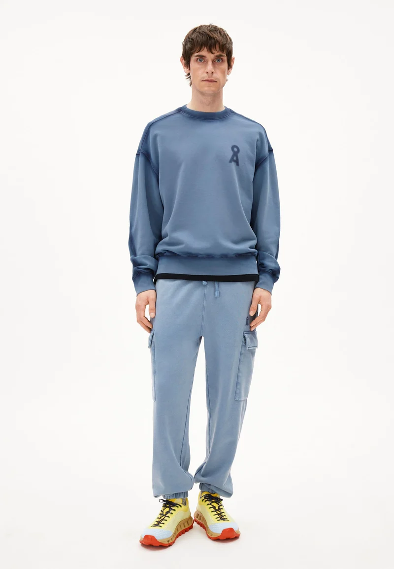 EMAAL GMT DYE SPRAY SWEATSHIRT | nightshadow washed