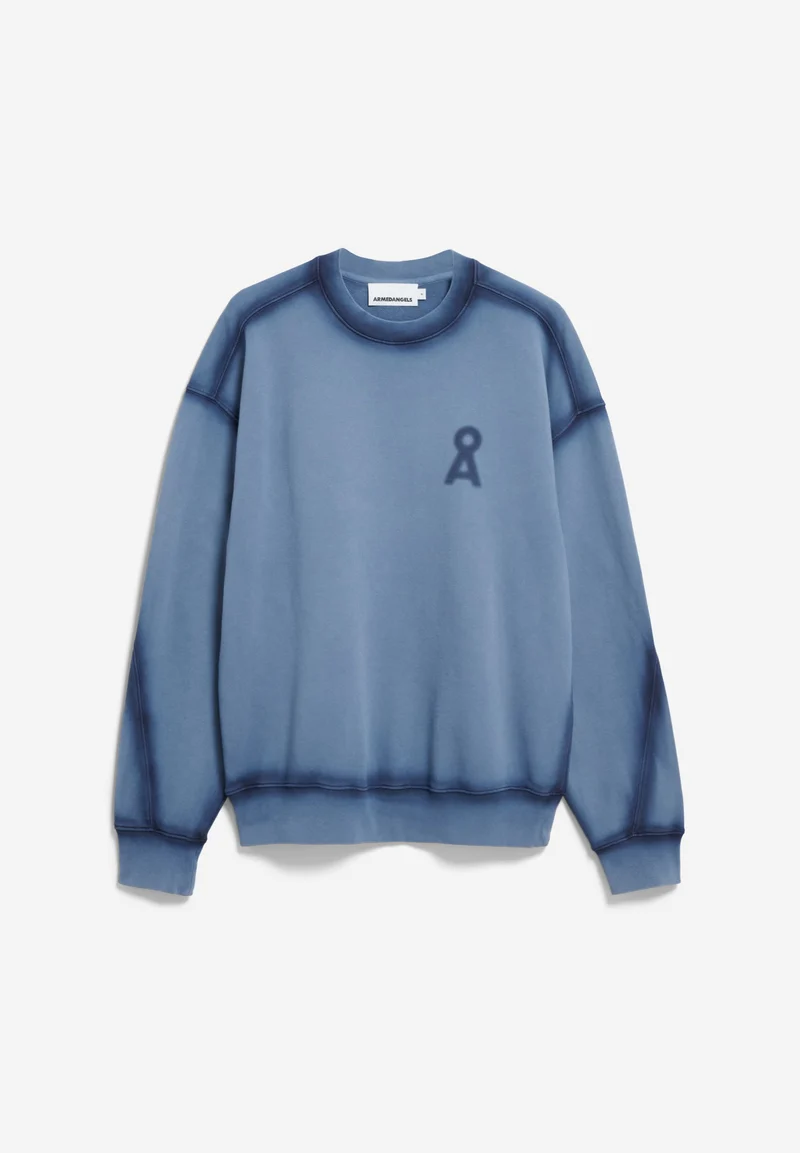 EMAAL GMT DYE SPRAY SWEATSHIRT | nightshadow washed