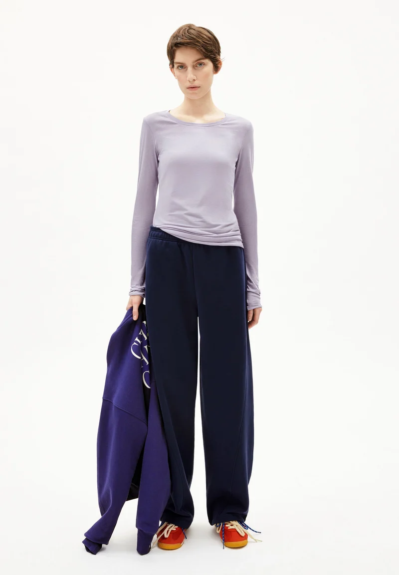 EINIAARA SOFT LANGARMSHIRT | frozen lavender