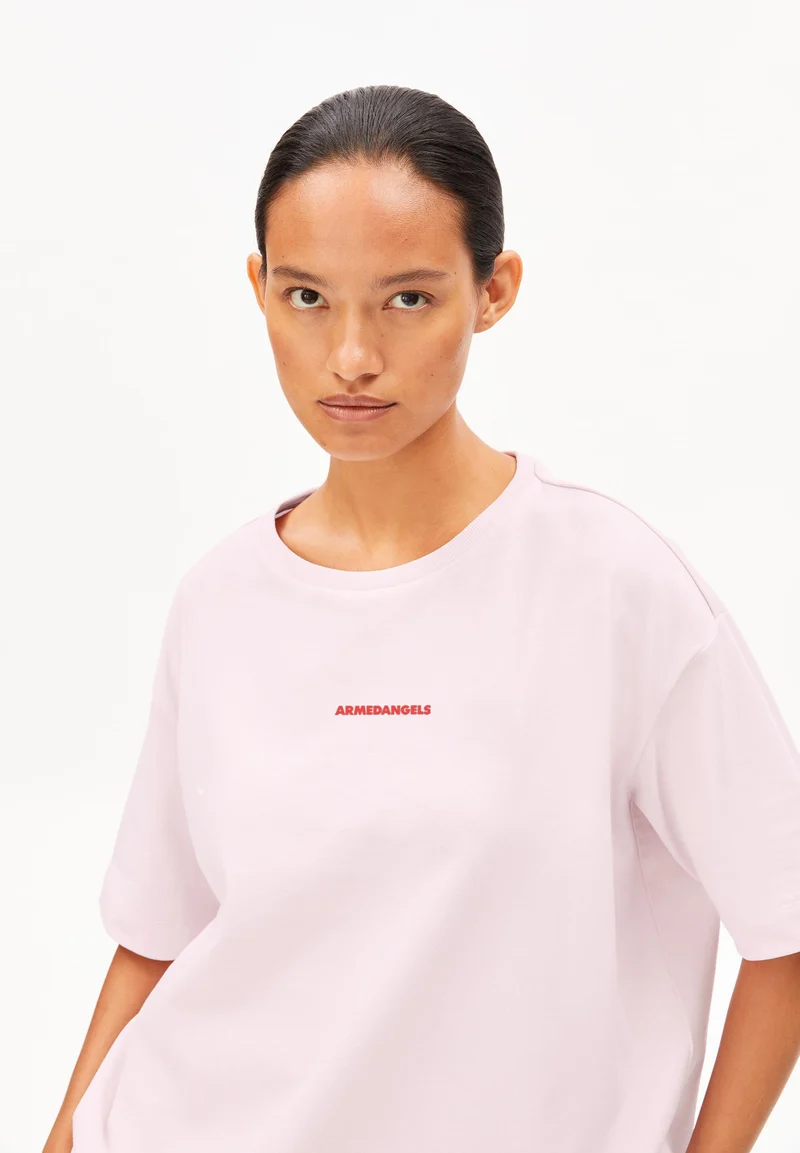 GIANNAA CHAANGE T-SHIRT | pink mist