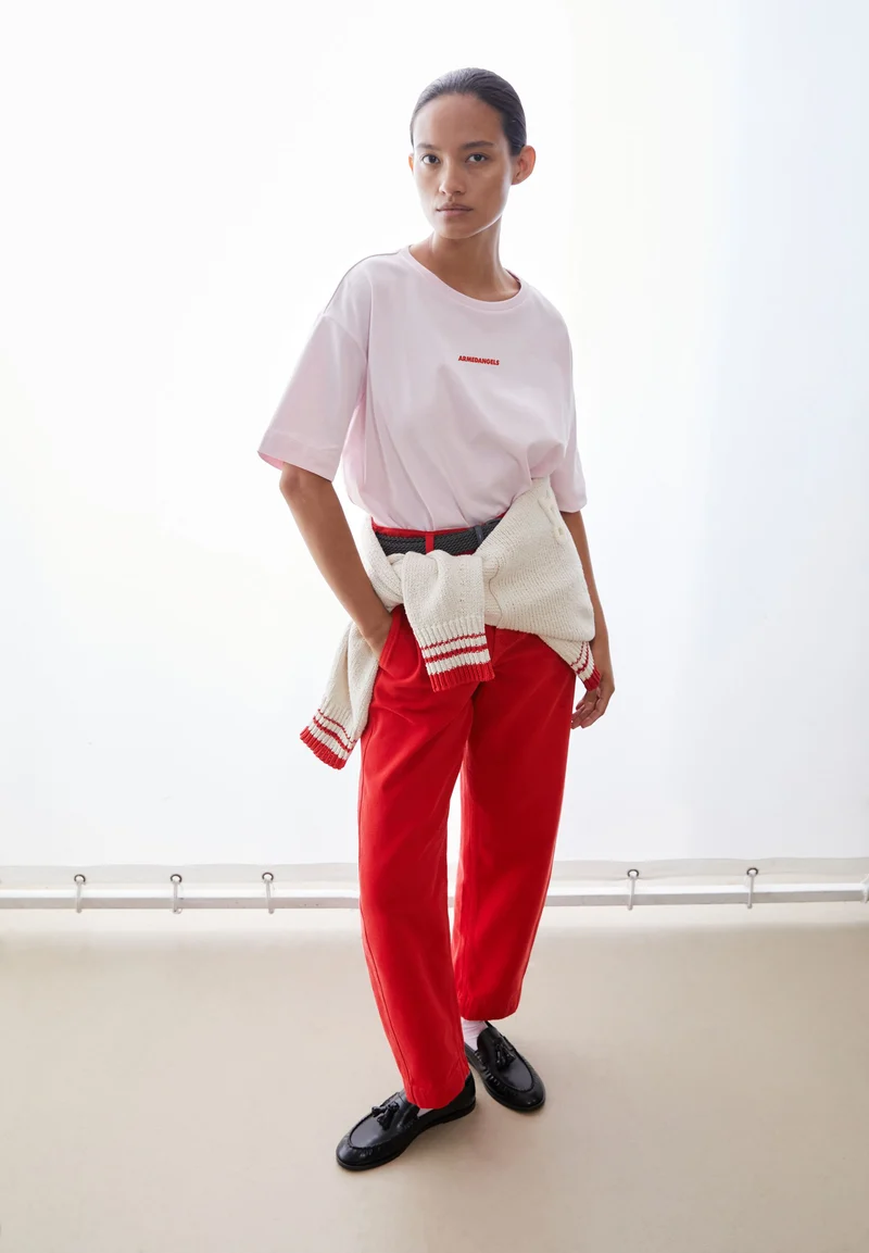 GIANNAA CHAANGE T-SHIRT | pink mist