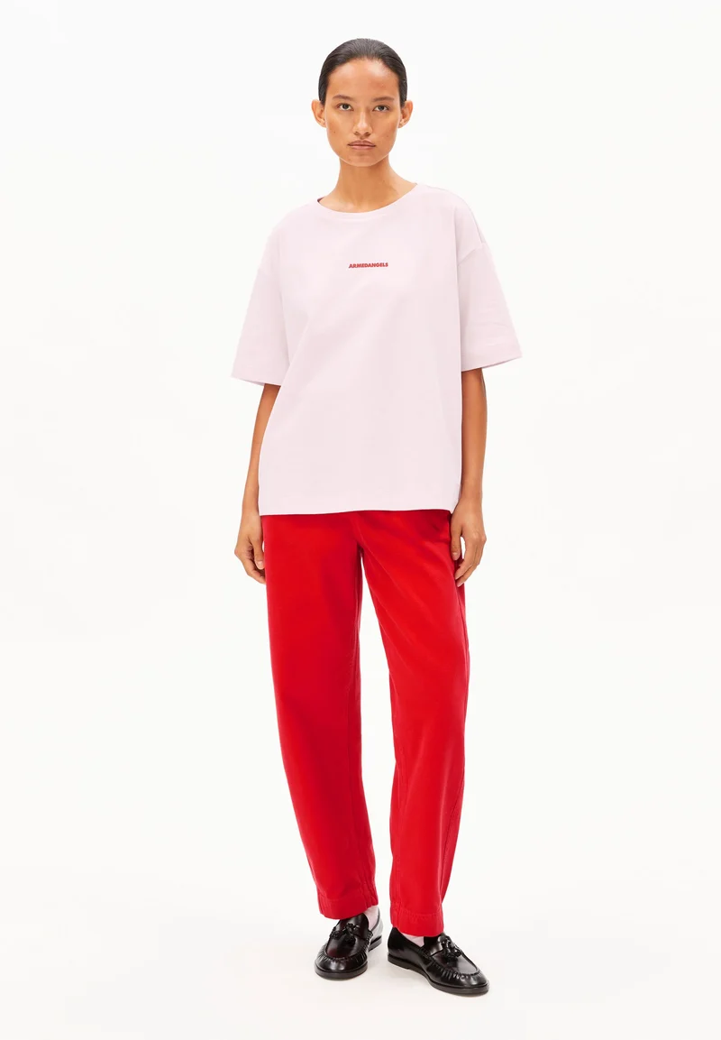 GIANNAA CHAANGE T-SHIRT | pink mist