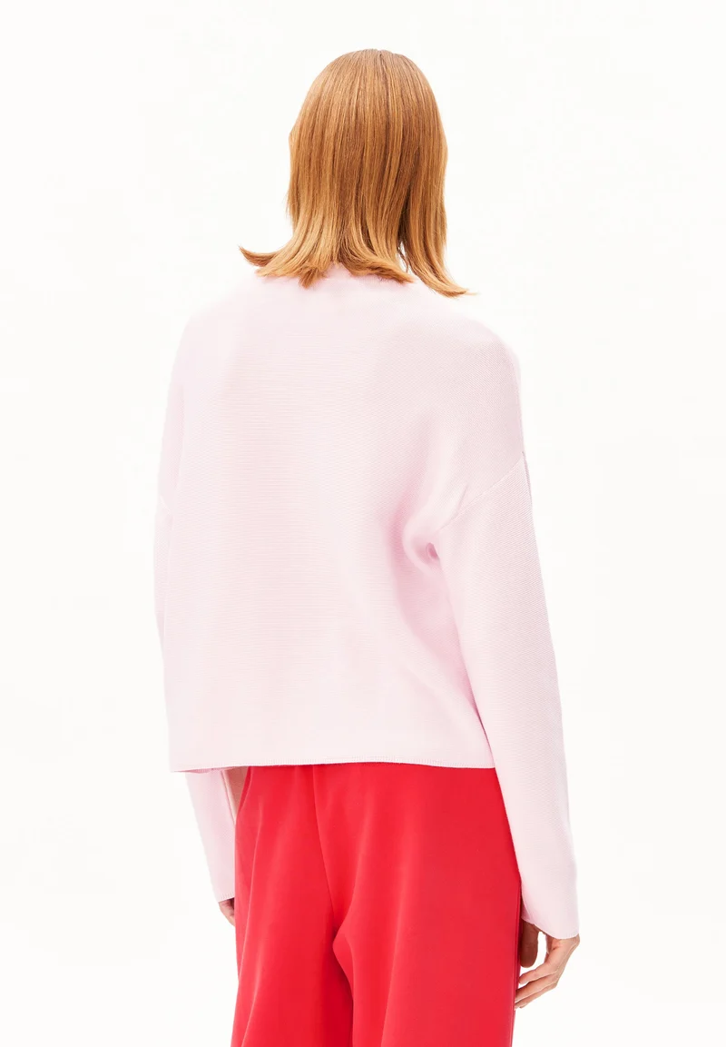 MERINAA STRICKPULLOVER | pink mist
