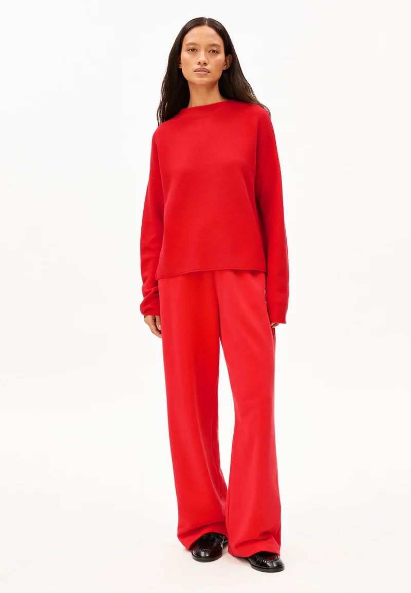 MERINAA STRICKPULLOVER | mars red