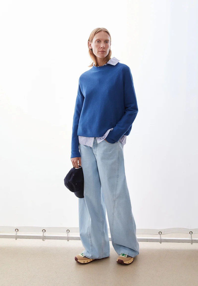 MERINAA STRICKPULLOVER | dynamo blue