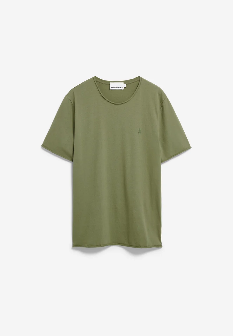 JAAMES BRUSHED T-SHIRT | fatigue green