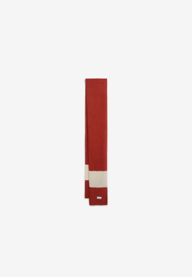 SAABE STRIPES UN-WASTED | emergency red-oatmilk