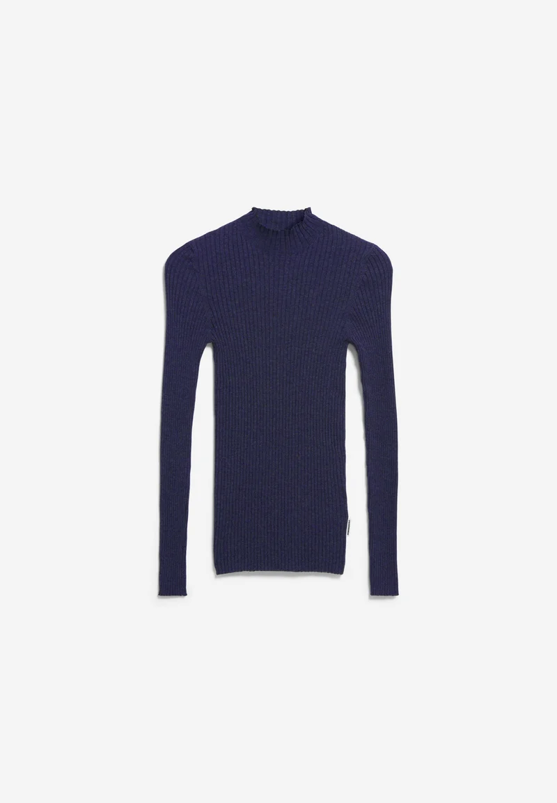 ALAANIA STRICKPULLOVER | tinted navy