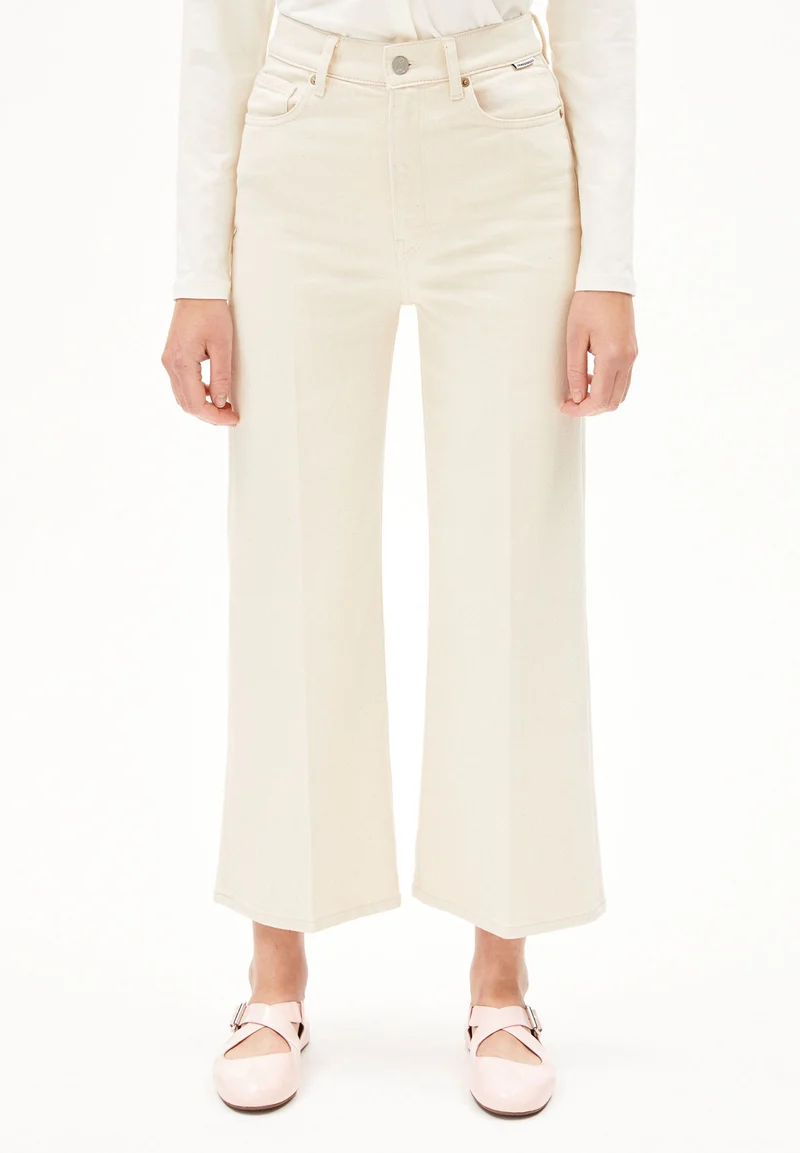 MURLIAA CROPPED WIDE JEANS | undyed