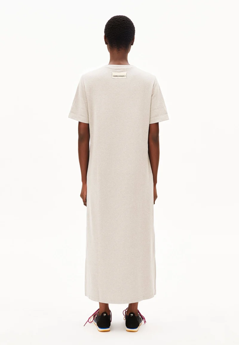 UN-WASTED KLEID | undyed-cinnamon dust