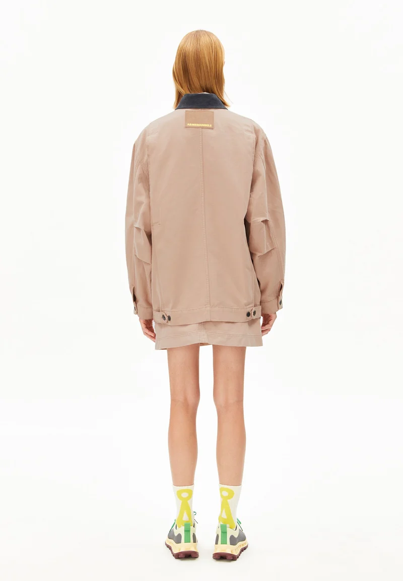WORKWEAR CANVAS JACKE | true camel