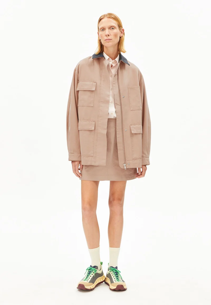 WORKWEAR CANVAS JACKE | true camel