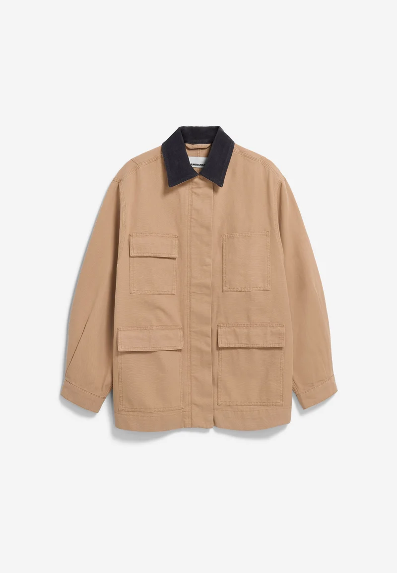 WORKWEAR CANVAS JACKE | true camel