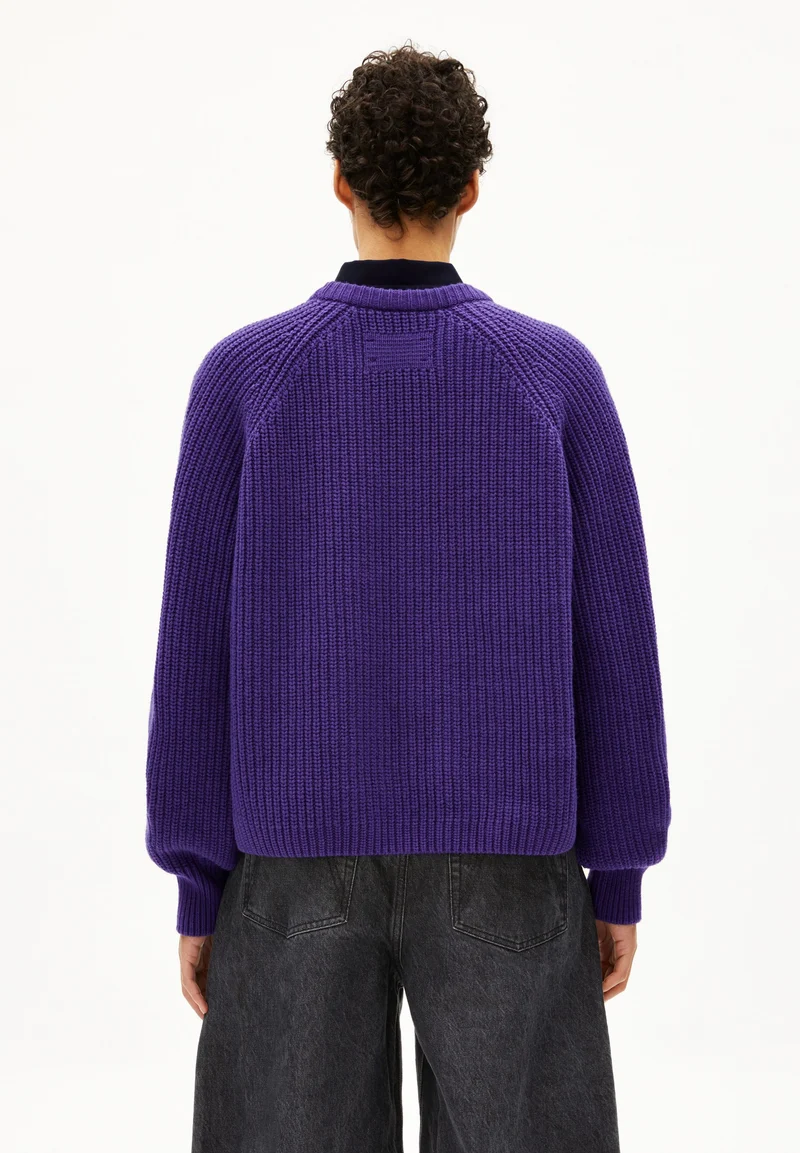 RIPP-STRICKPULLOVER | indigo lilac