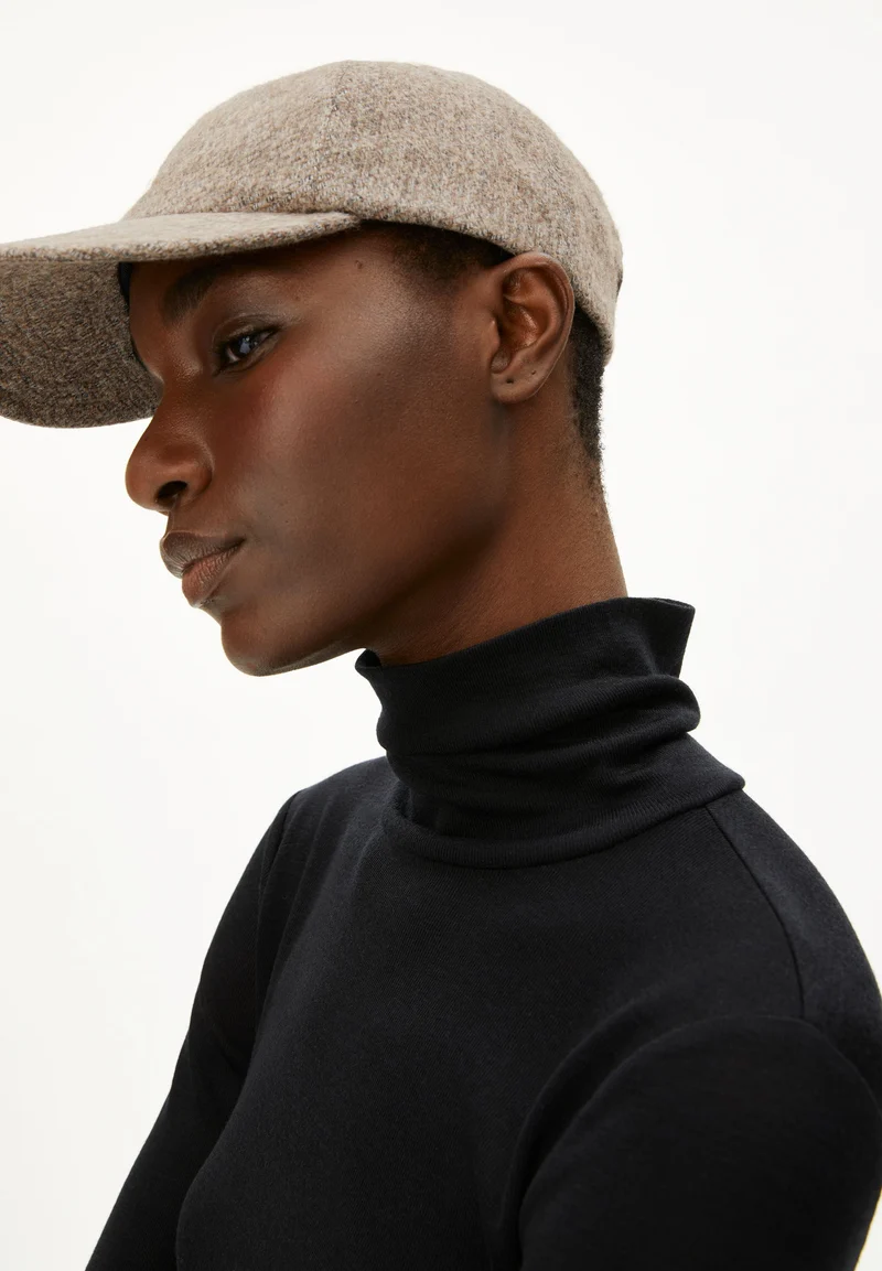 GRAZILIAA WOLL-MIX LANGARMSHIRT | black
