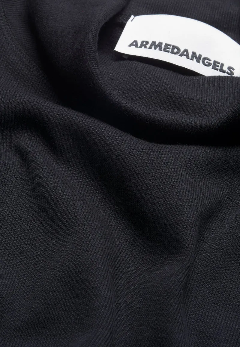 GRAZILIAA WOLL-MIX LANGARMSHIRT | black