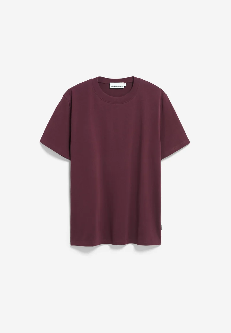 MAARKOS T-SHIRT | dark cranberry