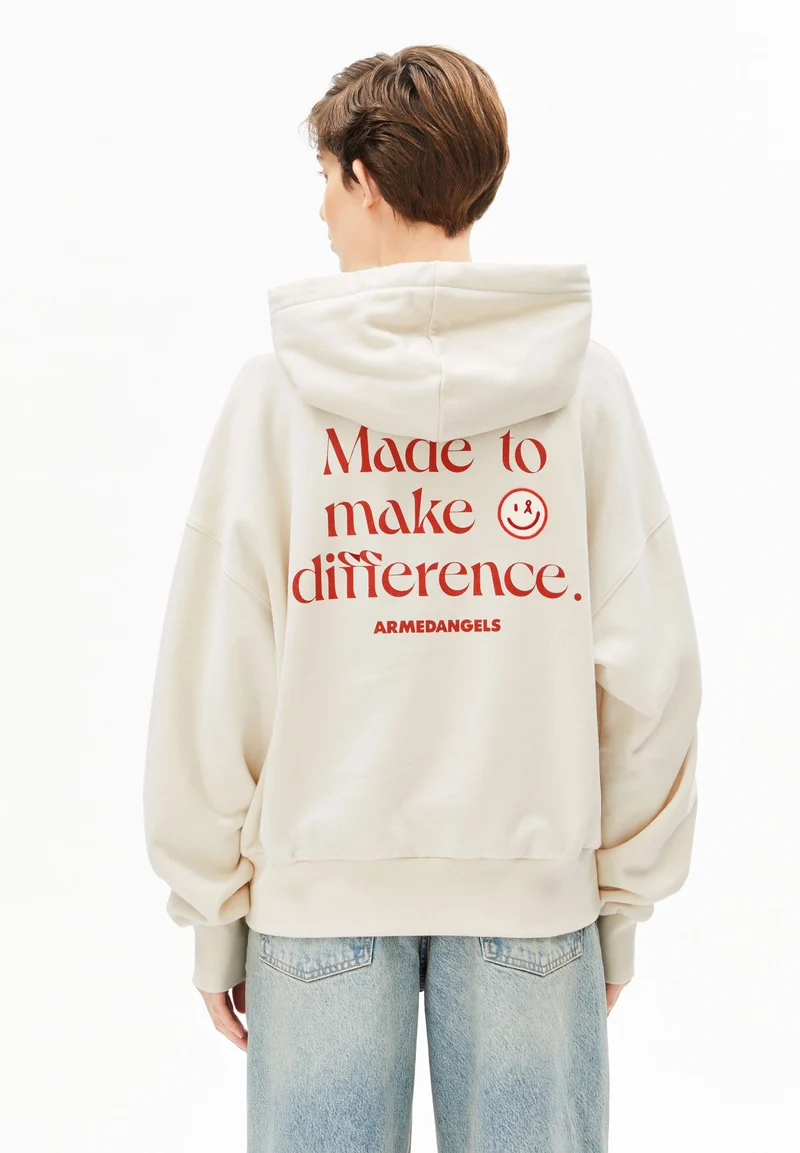 FRANCISARAA DIFFERENCE SWEATHOODIE | undyed