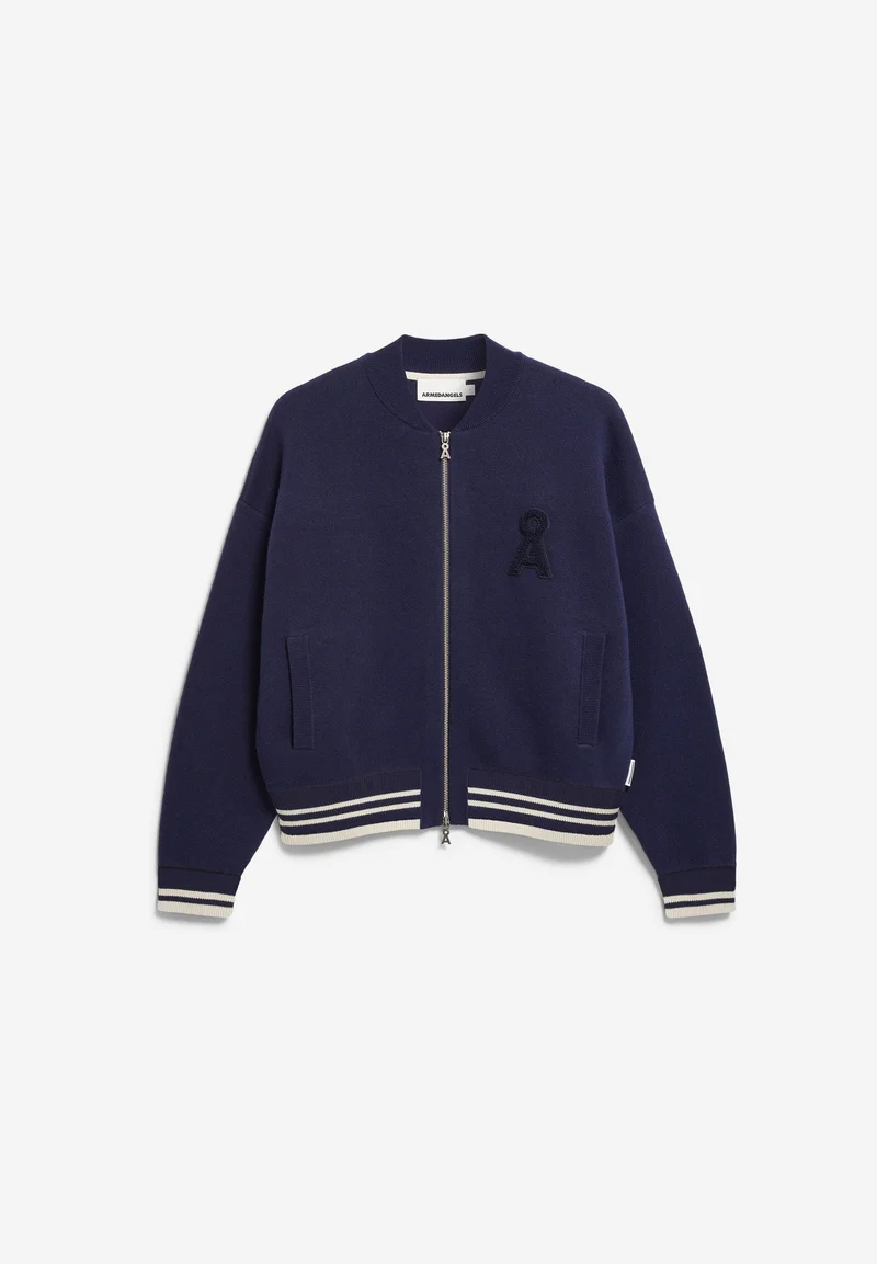 ICONIC Å BOMBERJACKE | tinted navy-oatmilk