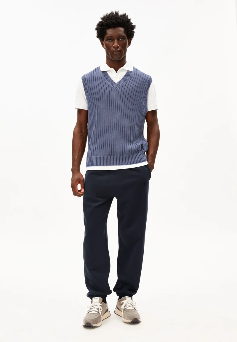 PIGMENT DYE PULLUNDER | light tinted navy