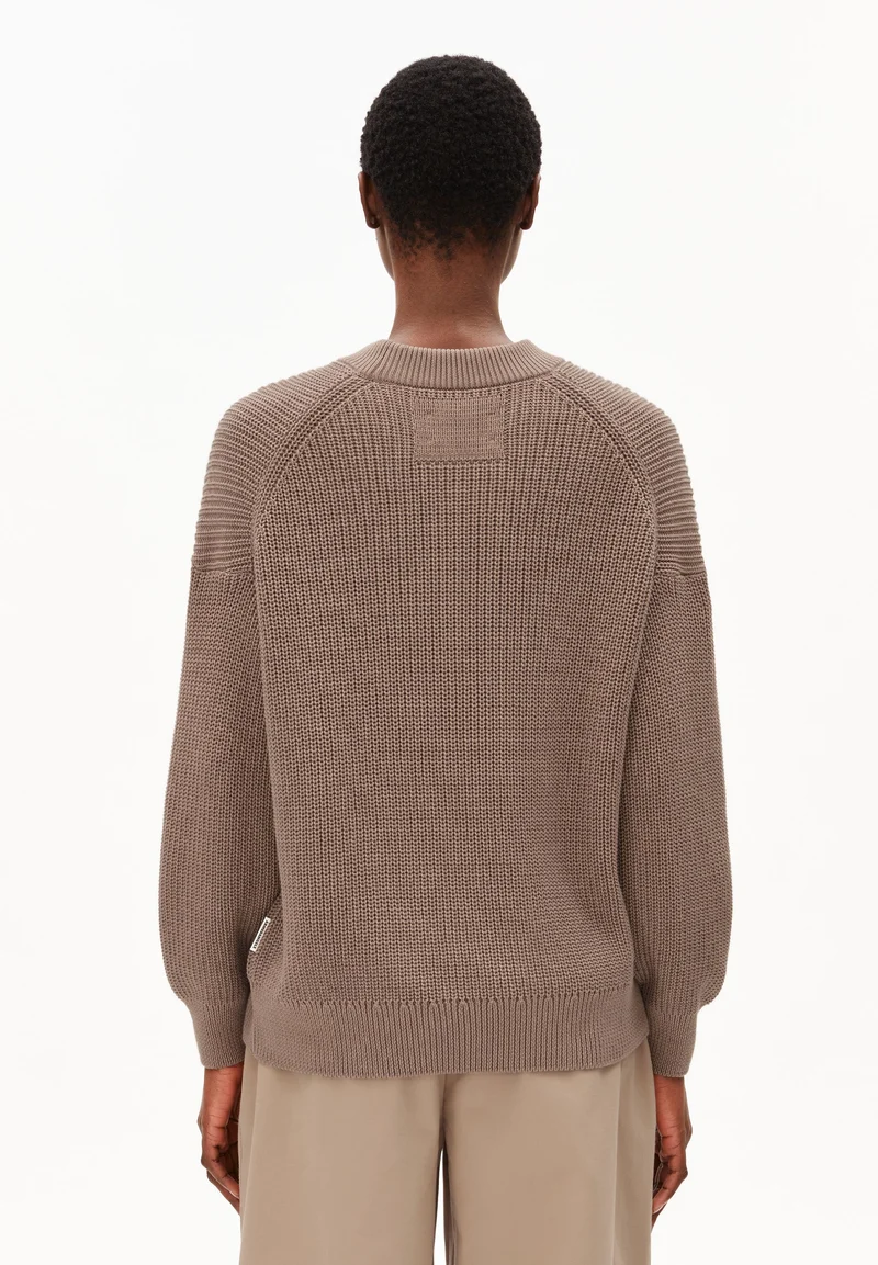 VANISÉ STRICKPULLOVER | cinnamon dust-dark cinnamon dust