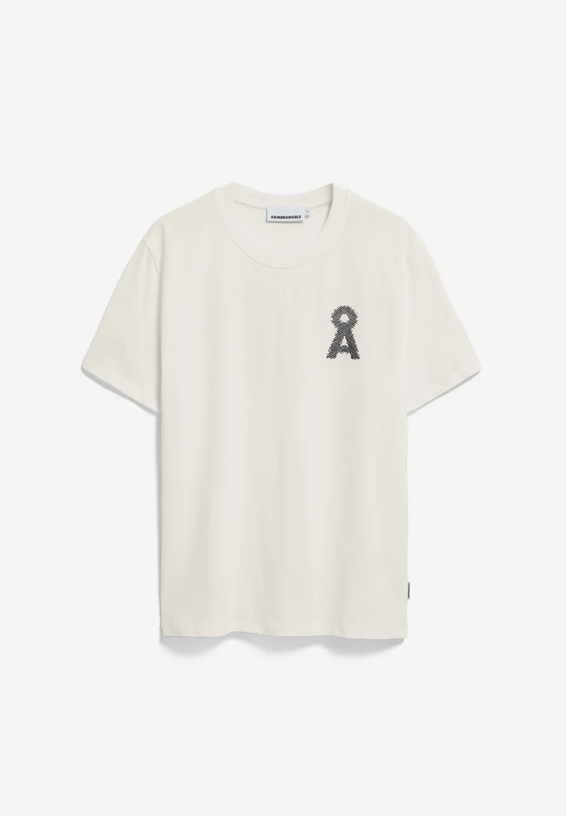 AADRU Å ZICK ZACK T-SHIRT | pure