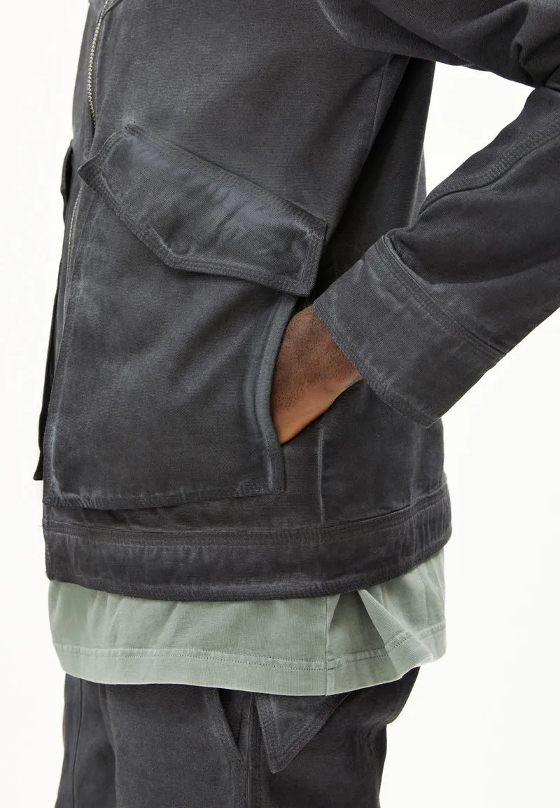 SEBAAS JACKE | dark steel