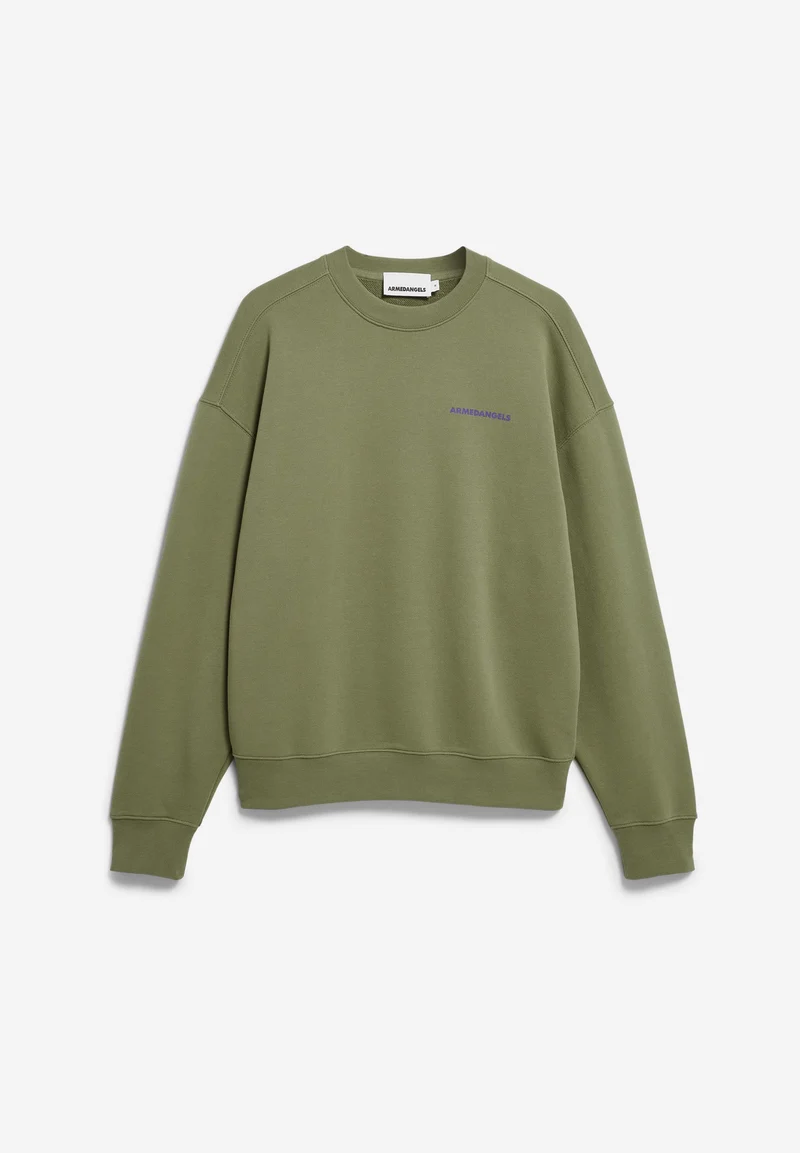 EMAAL OUTGROWN SWEATSHIRT | fatigue green
