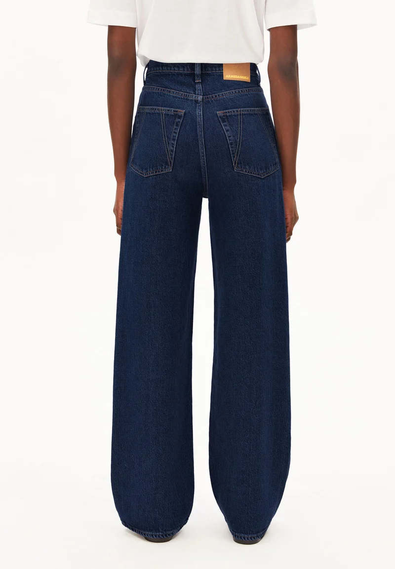 ENIJAA HIGH WAIST WIDE JEANS | sirens