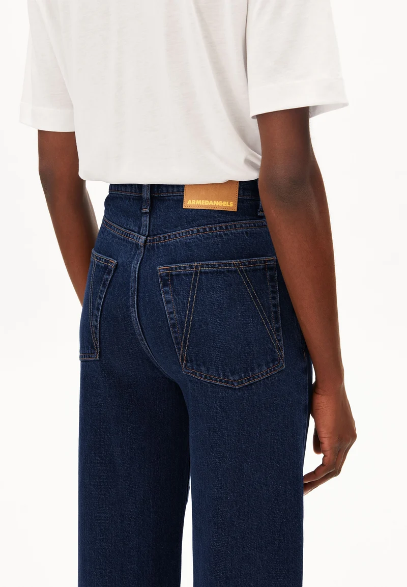 ENIJAA HIGH WAIST WIDE JEANS | sirens