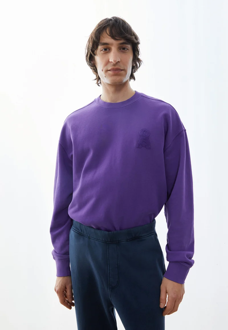 ICONIC Å GMT DYE SWEATSHIRT | pungent purple washed