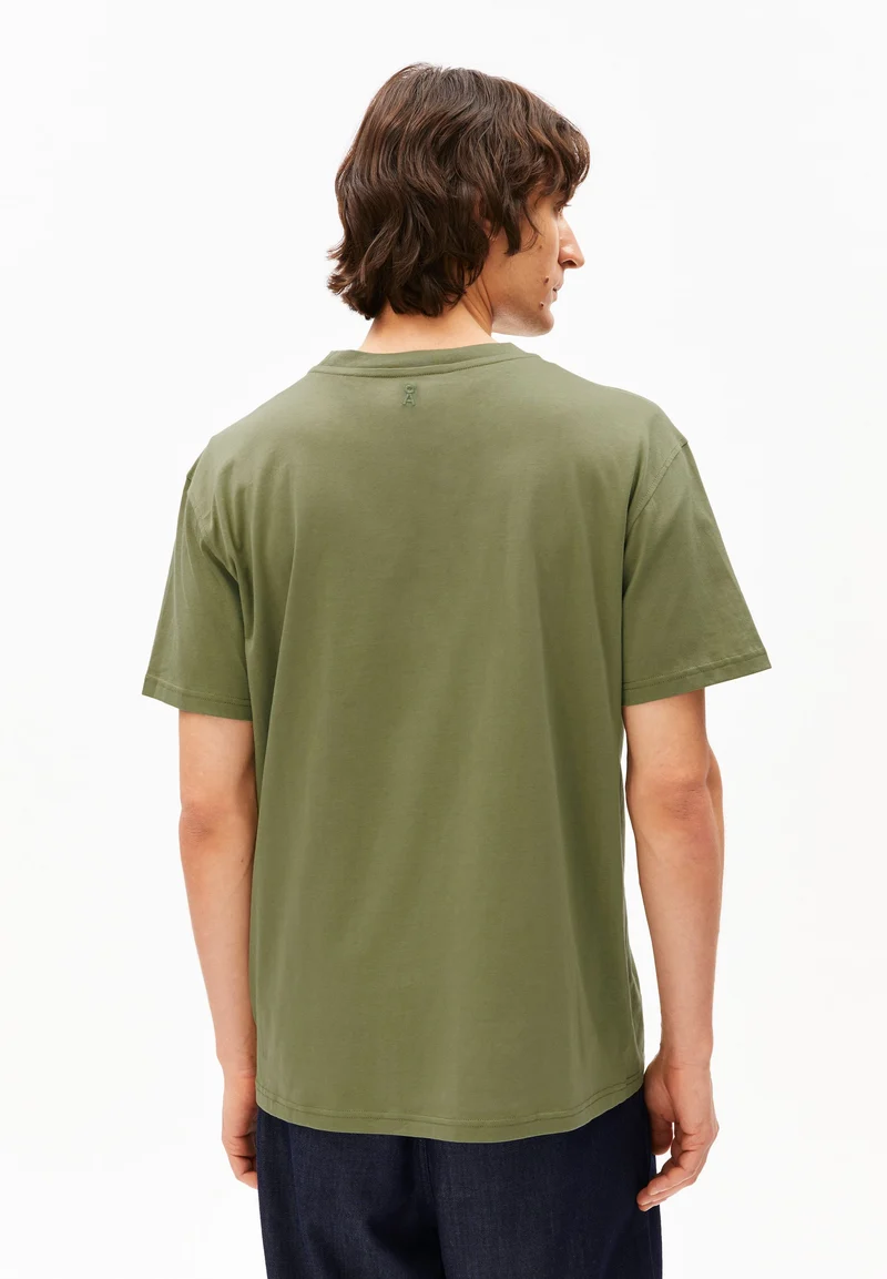 MAARKOS MID WEIGHT T-SHIRT | fatigue green