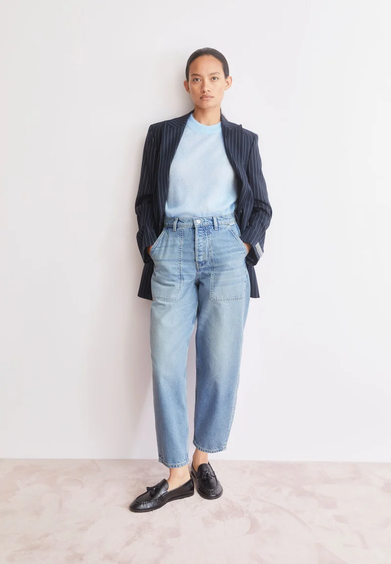 BAARLY CARPENTER BARREL JEANS | andromedar