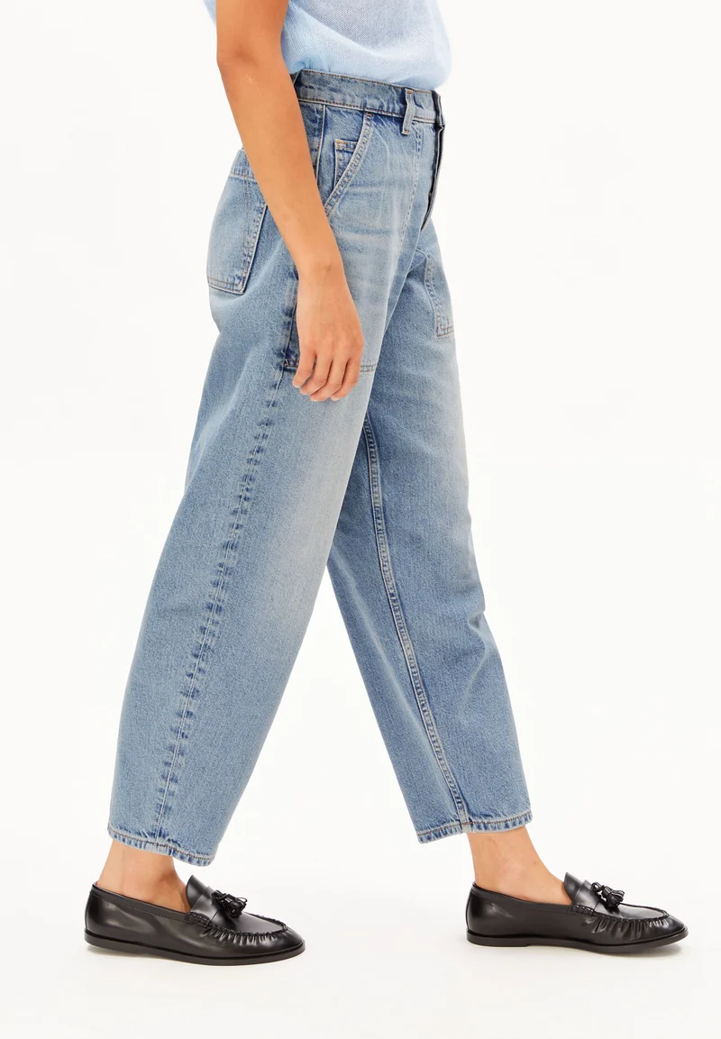 BAARLY CARPENTER BARREL JEANS | andromedar