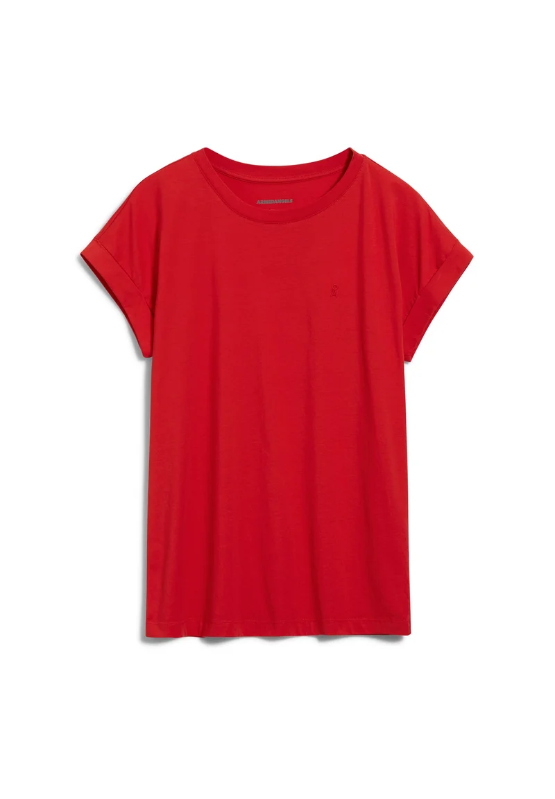 IDAARA T-SHIRT | dark poppy